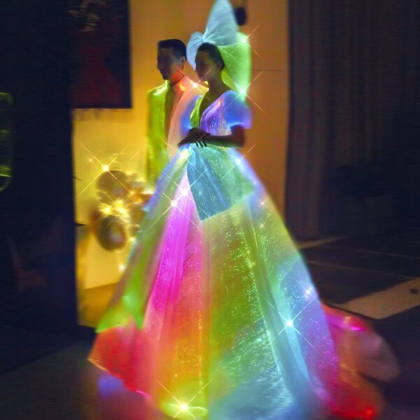 Sexy Light up Wedding Dress: Unforgettable Bridal Style - Lumisonata - Image 6