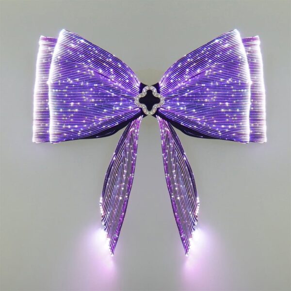 Sparkly Hair Clips,Glittering Halloween Hair Clips With Led Lights For A Sparkling Look - Lumisonata - Image 6