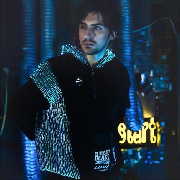 Trending Luminous Hoodies, Light Up Your Style with These Men's Hoodies - Lumisonata - Image 3