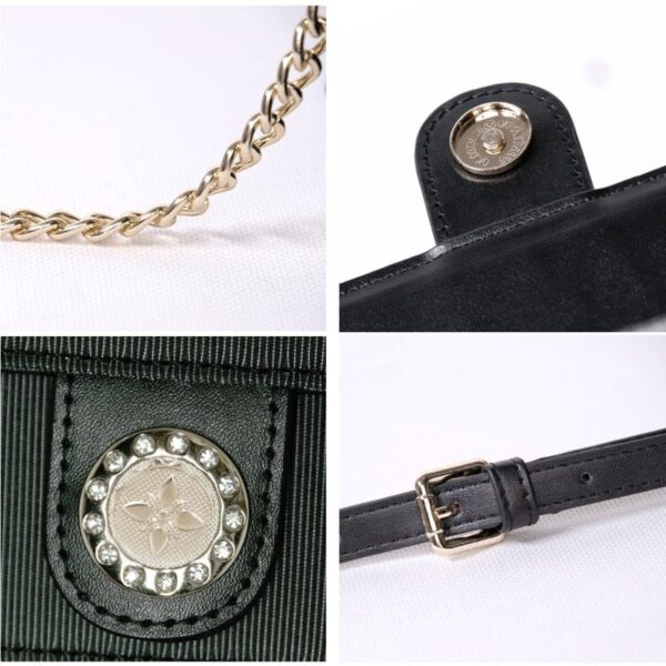 Small Quilted Crossbody Bag LED Shoulder Bag for Women - Lumisonata - Image 3