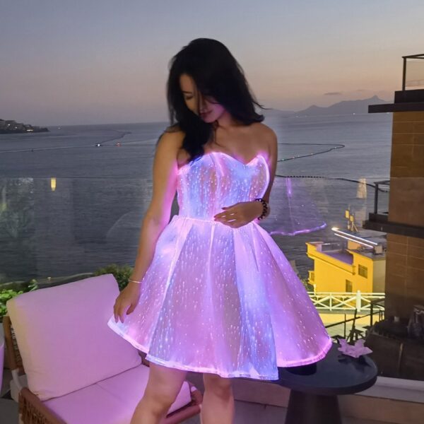Sparkly Skater Dress, Twirl The Night Away In Our Pleated Dress - Lumisonata - Image 6