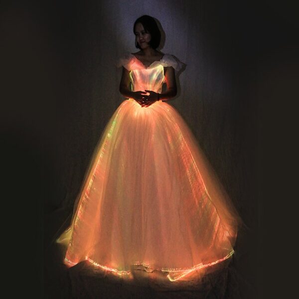 Light Up Princess Dress: Fashion Nova Evening Dresses for a Magical Evening - Lumisonata - Image 5