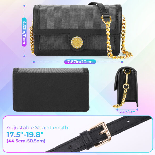 LED Bags Light up Purse Festival Evening Clutch Luminous Handbag - Lumisonata - Image 8
