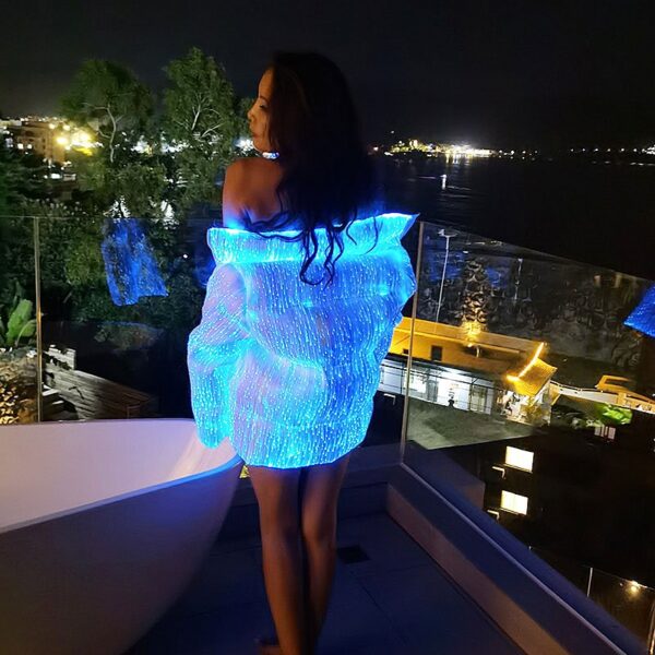 Cool Winter Fashion Cool Light Up Puffer Jackets - Lumisonata - Image 4