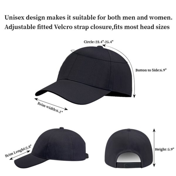 Cool Baseball Hats, Led Light Up Sport Fitted Baseball Hat - Lumisonata - Image 3