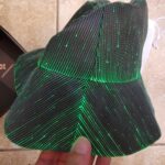 LED Rave Bucket Hat 7 Colors Light up Bucket Hat Fiber Optic Fabric Glow in the Dark Hat Party Hat - Lumisonata