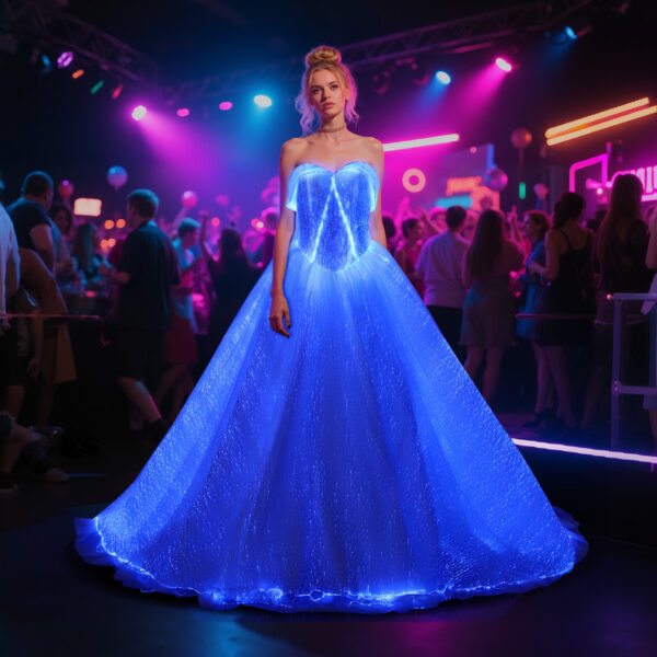 Light-up dress, Sparkle a stunning light-up wedding dress - Lumisonata - 이미지 2