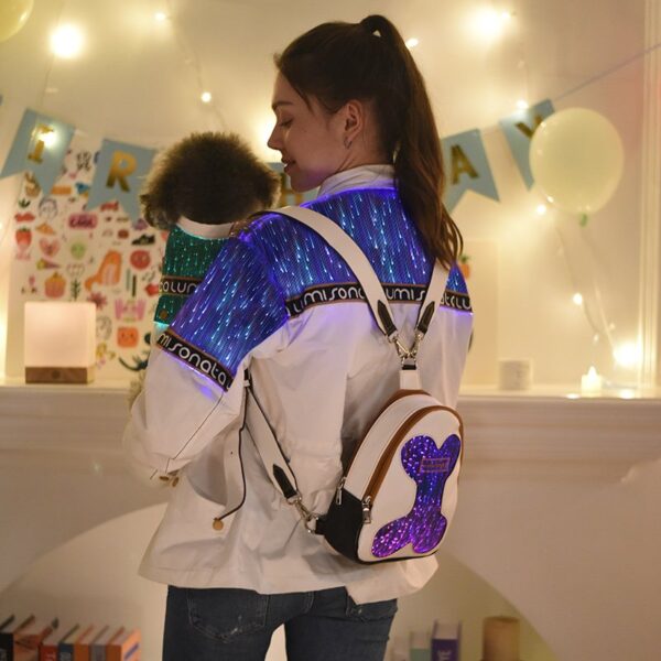 Owner Shirts, Dog And Owner Matching Light Up Outfits - Lumisonata - Image 3
