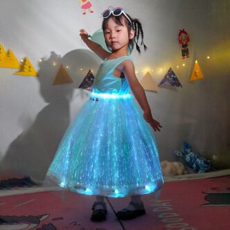 Pleated little princess children's skirt