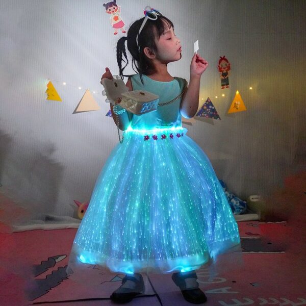 Pleated little princess children's skirt - Image 2