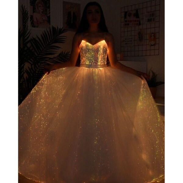 Rave Light Up Dress: Evening Party Dresses with a Bold and Vibrant Twist - Lumisonata - Image 7