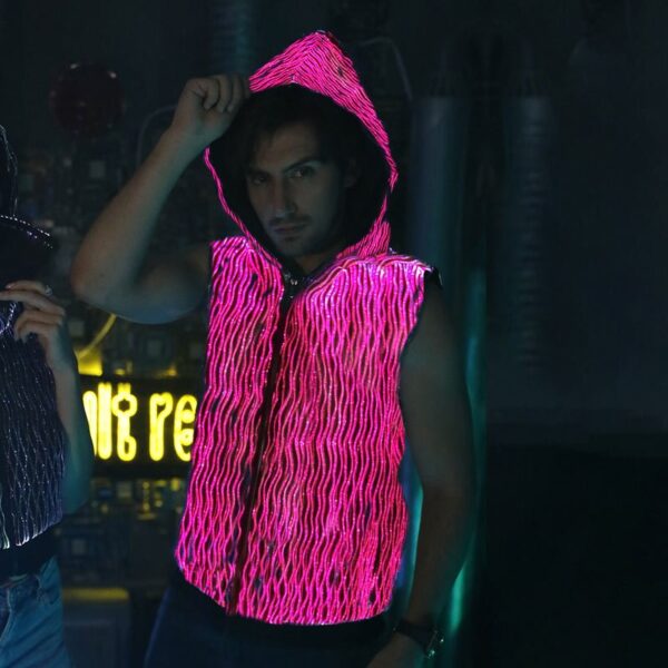 Music Festival Outfits, Light Up Cool Hoodies For Men - Lumisonata - Image 6