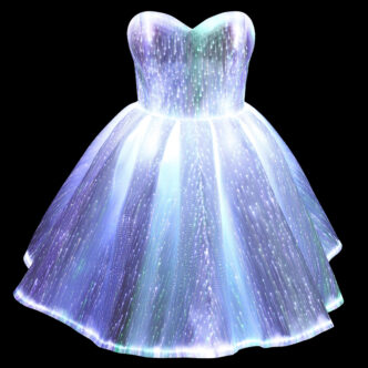 Sparkly Skater Dress, Twirl The Night Away In Our Pleated Dress - Lumisonata