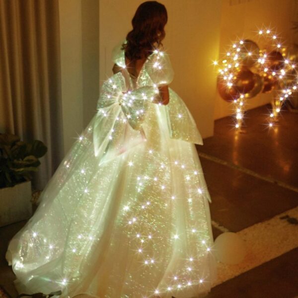 Sexy Light up Wedding Dress: Unforgettable Bridal Style - Lumisonata - Image 7